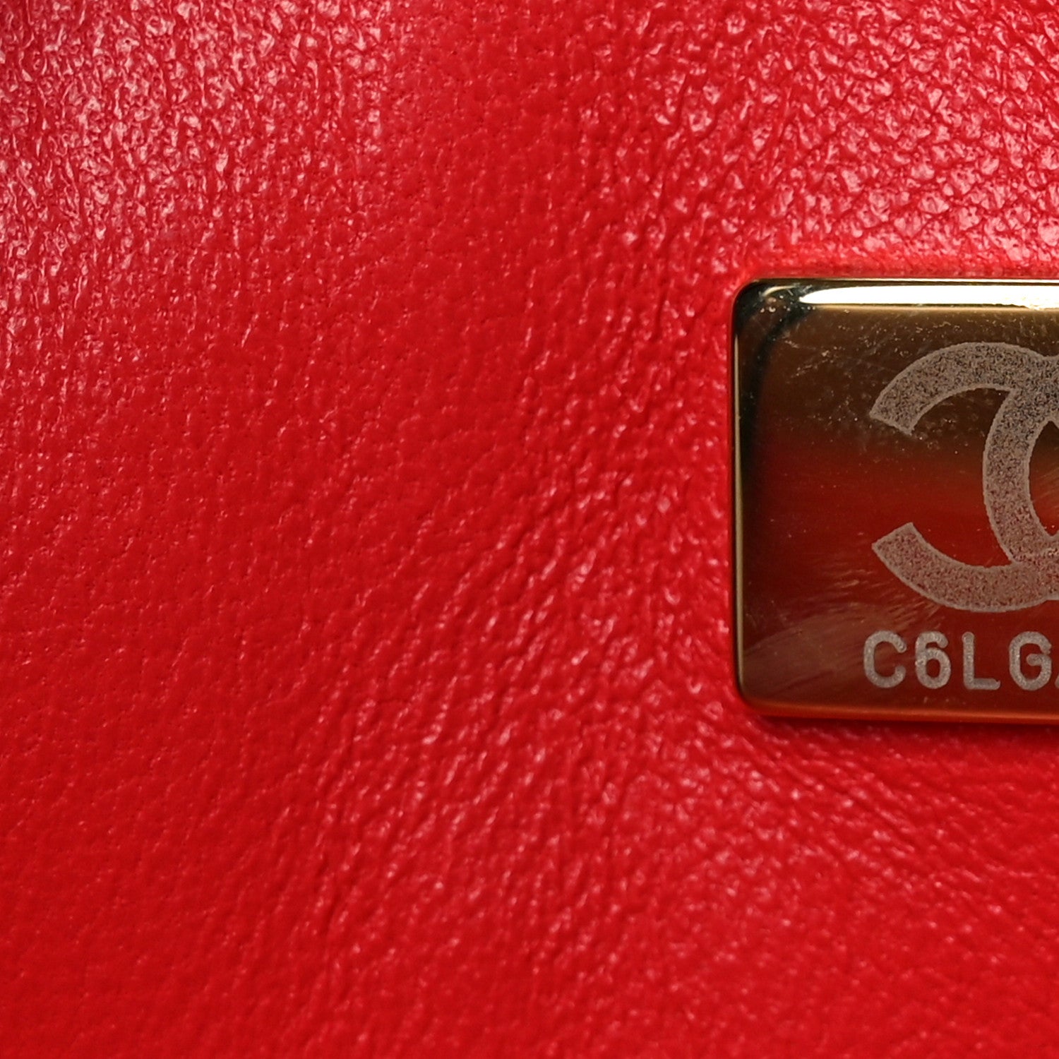 Chanel Caviar Quilted Medium Double Flap Red 7 of 11