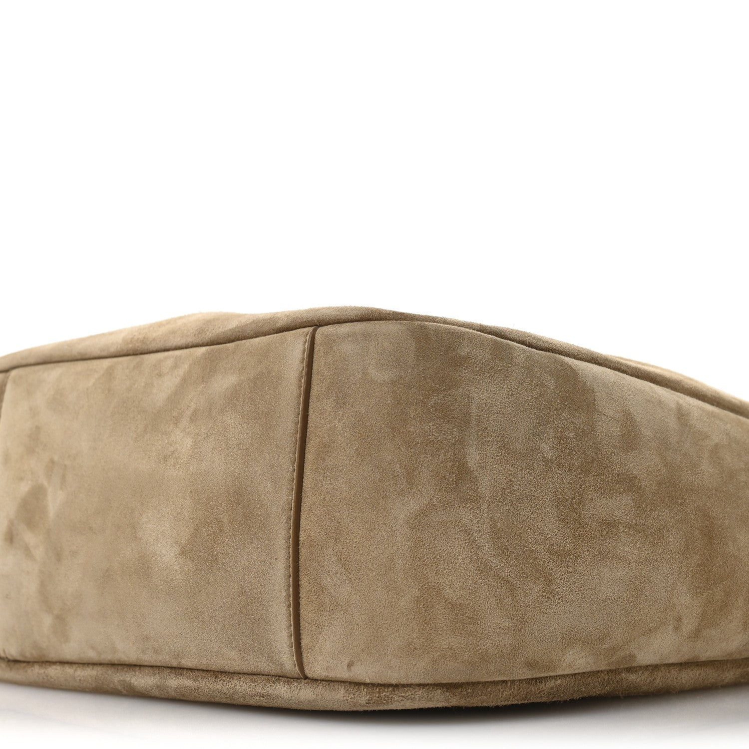 Saint Laurent Suede Large Le 5 A 7 Soft Hobo Golden Leaf 10 of 11