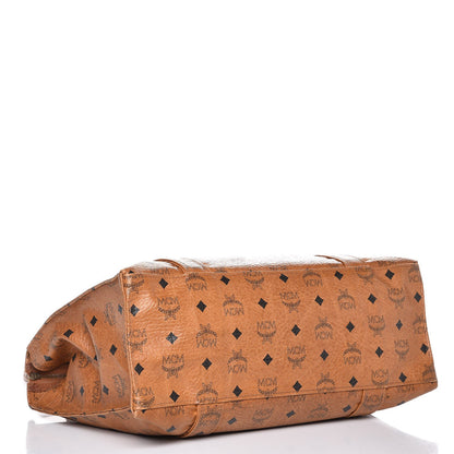 MCM Visetos Shoulder Bag Cognac 4 of 18