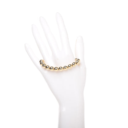 Tiffany 18K Yellow Gold 8mm HardWear Ball Bracelet 2 of 6