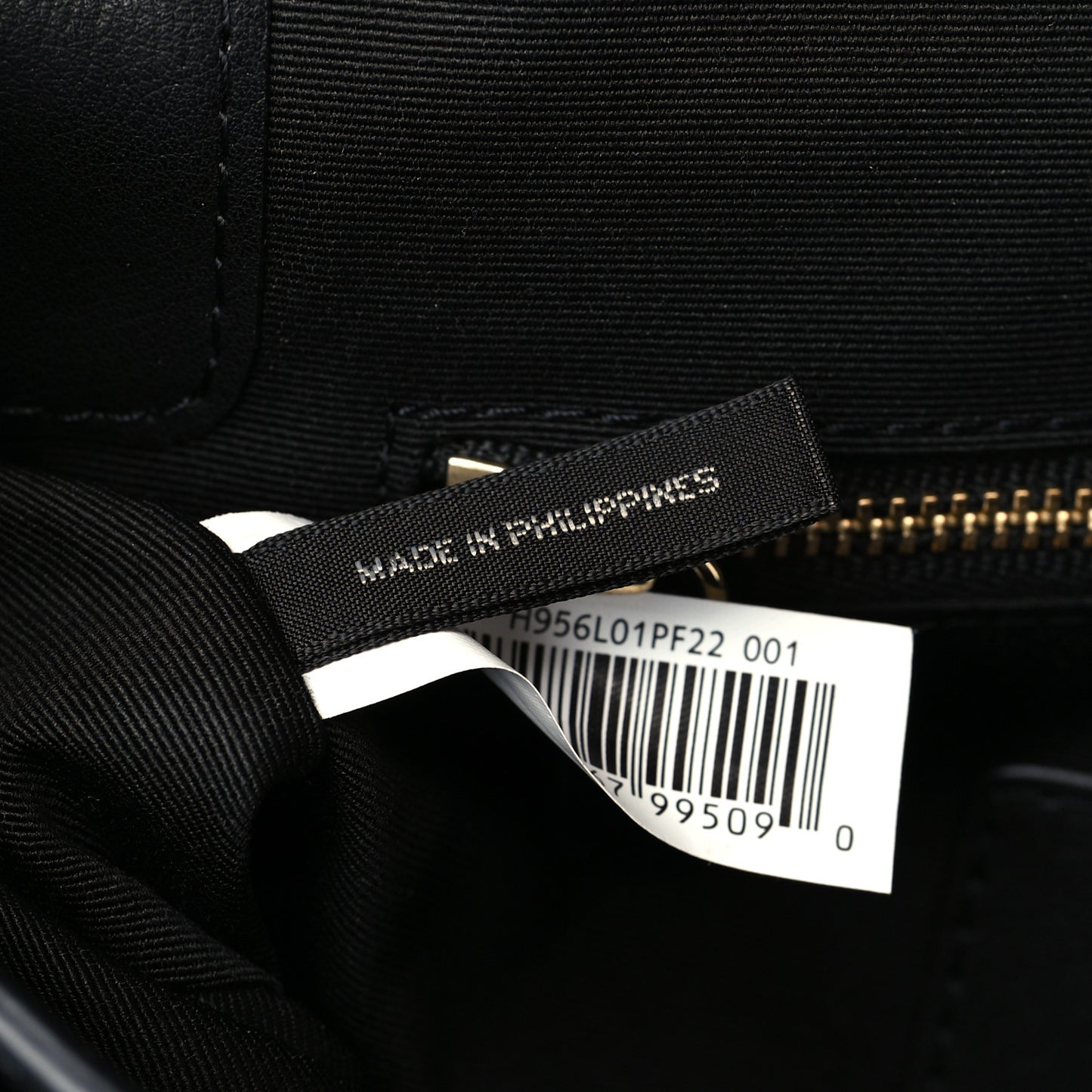 Calfskin The J Marc Shoulder Bag Black