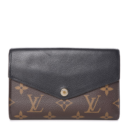 Louis Vuitton Monogram Pallas Compact Wallet Black 1 of 11