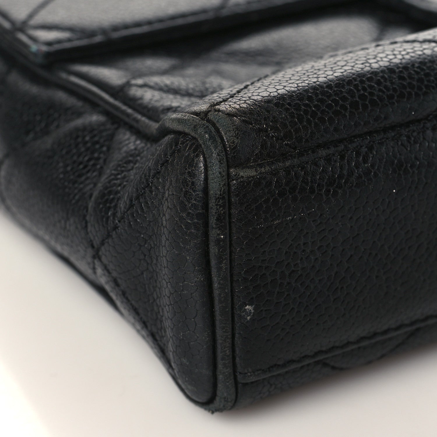 Chanel Caviar Quilted Medium Single Flap Black 8 of 17