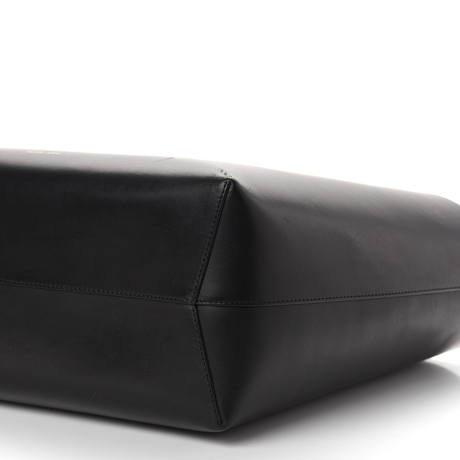 Mansur Gavriel Saffiano Large Shopping Tote Black Royal 10 of 10