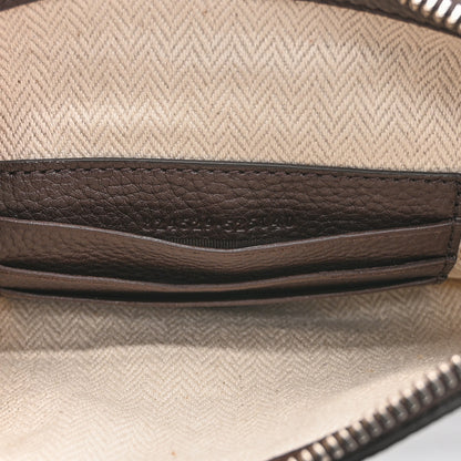 Gucci Pebbled Calfskin Mini B Shoudler Bag Dark Brown 7 of 10