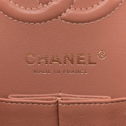 Chanel Lambskin Quilted Small Double Flap Brown 6 of 12