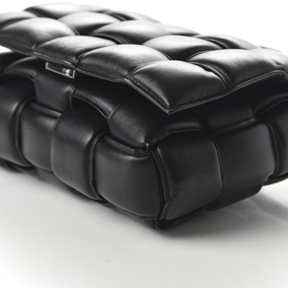Bottega Veneta Nappa Maxi Intreccio Padded Cassette Crossbody Bag Black 7 of 9