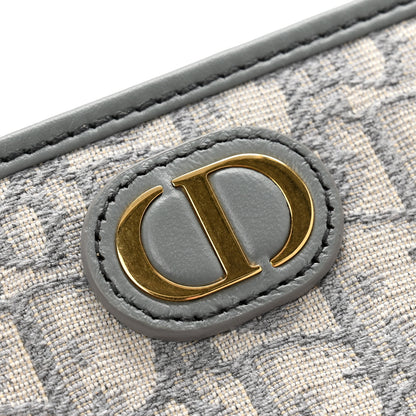 Christian Dior Oblique Medium 30 Montaigne Pouch Grey 8 of 9