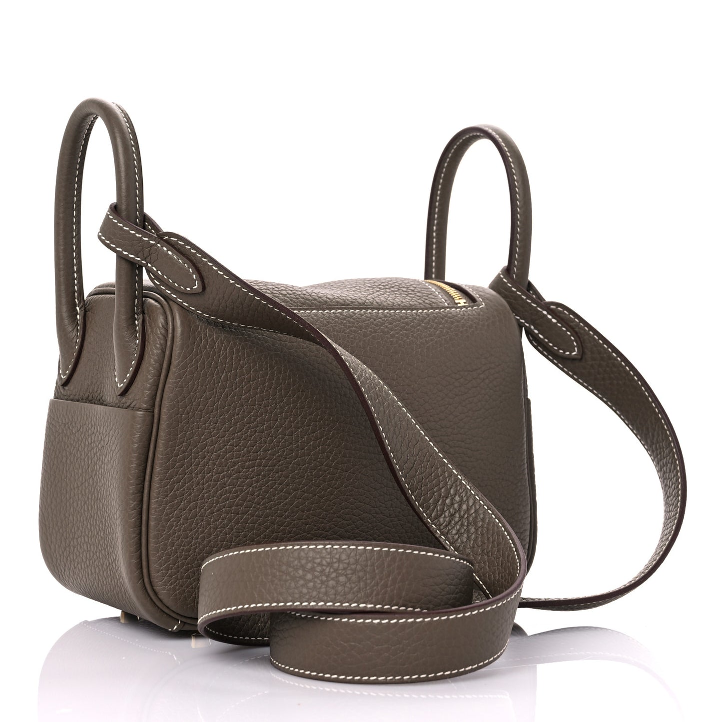 Taurillon Clemence Mini Lindy 20 Etoupe