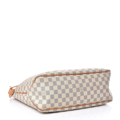 Louis Vuitton Damier Azur Delightful MM Rose Ballerine 4 of 18