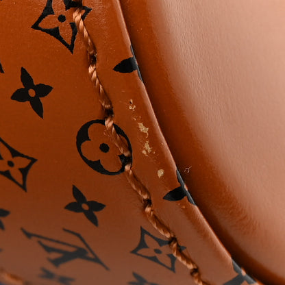 Louis Vuitton Denim Calfskin Reverse Monogram Malletage Alma BB Blue 11 of 11