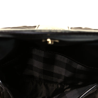 Burberry Nylon Quilted Crossbody Dark Brown 4 of 6