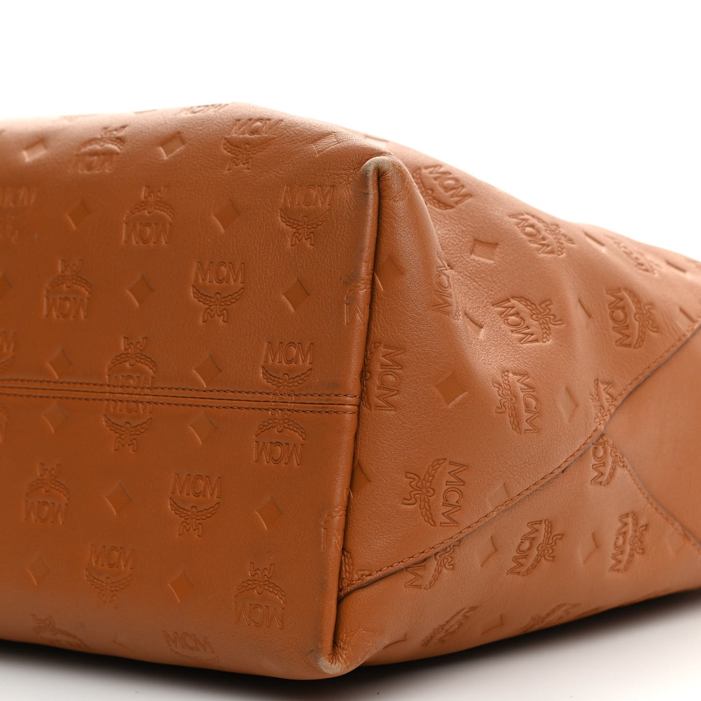 Calfskin Ottomar Monogram Large Klara Hobo Cognac