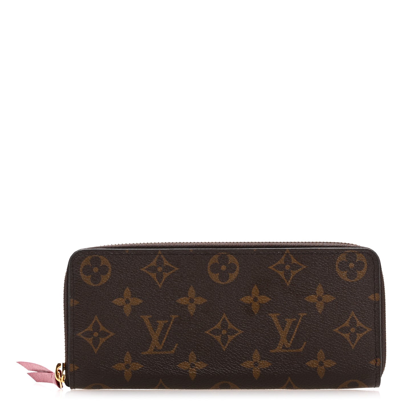 Monogram Clemence Wallet Fuchsia