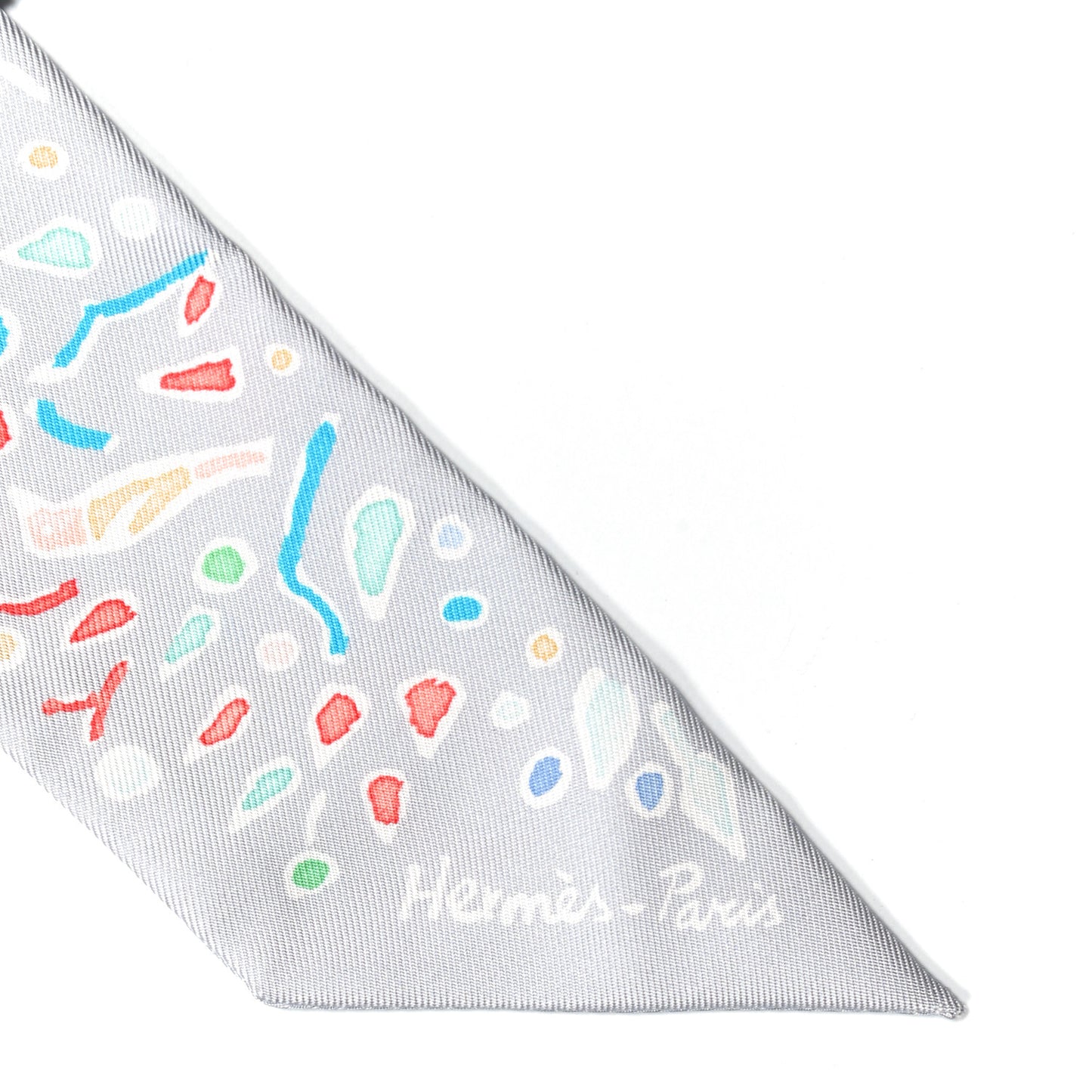 Silk Isola Di Primavera Twilly Gris Perle Grenadine