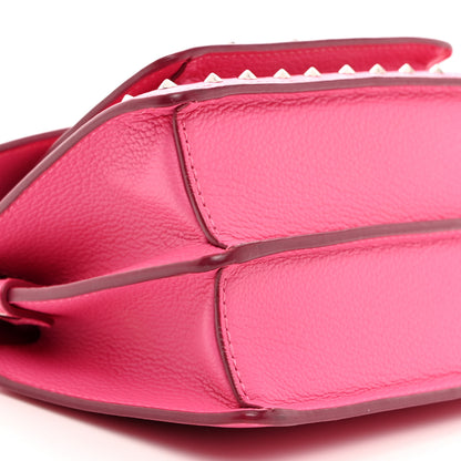 MCM Calfskin Studded Mini Patricia Crossbody Bag Sugar Pink 9 of 10
