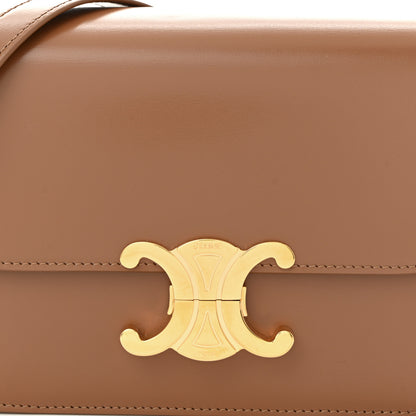 Celine Shiny Calfskin Teen Triomphe Bronze 8 of 11