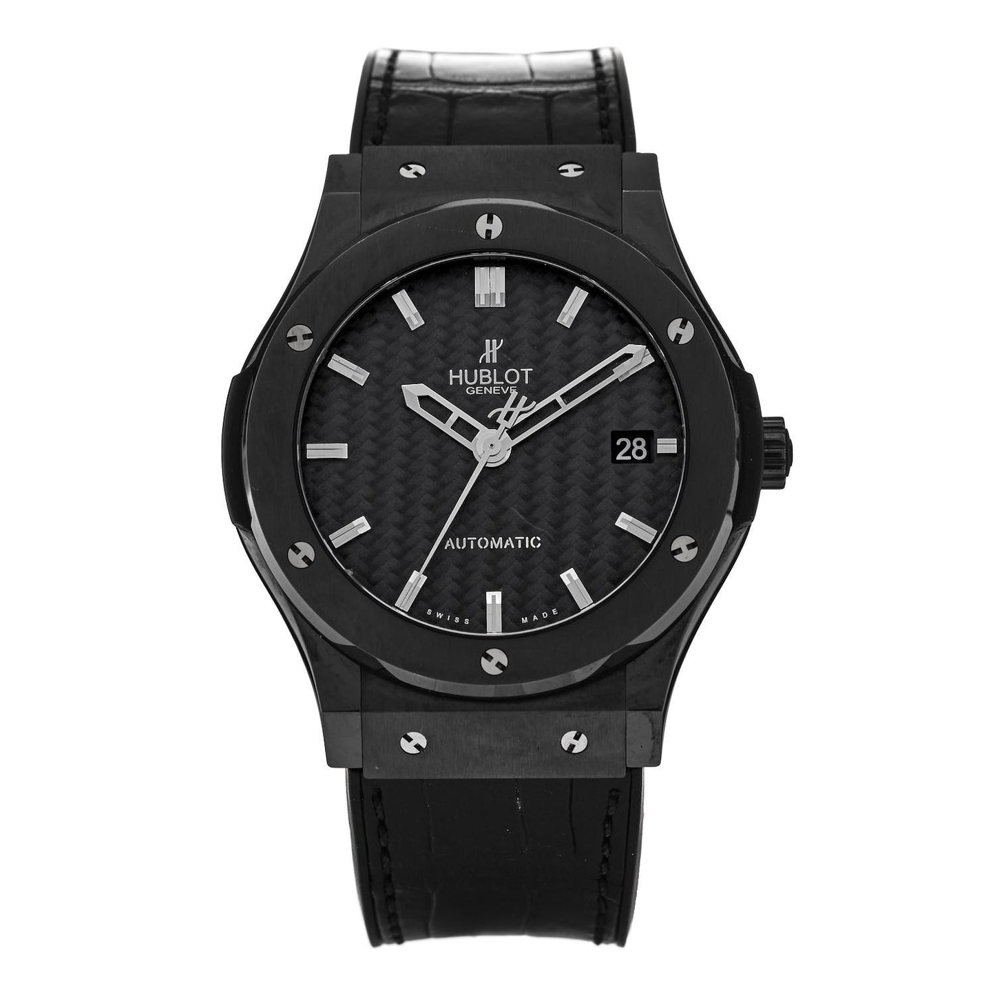 Ceramic Carbon 42mm Classic Fusion Black Magic Automatic Watch Black 542.CM.1771.RX
