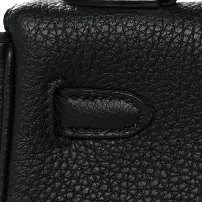 Hermes Togo Kelly Retourne 25 Black 12 of 38