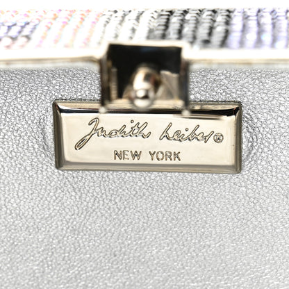 Judith Leiber Swarovski Crystal Minaudiere Clutch Multicolor 7 of 11