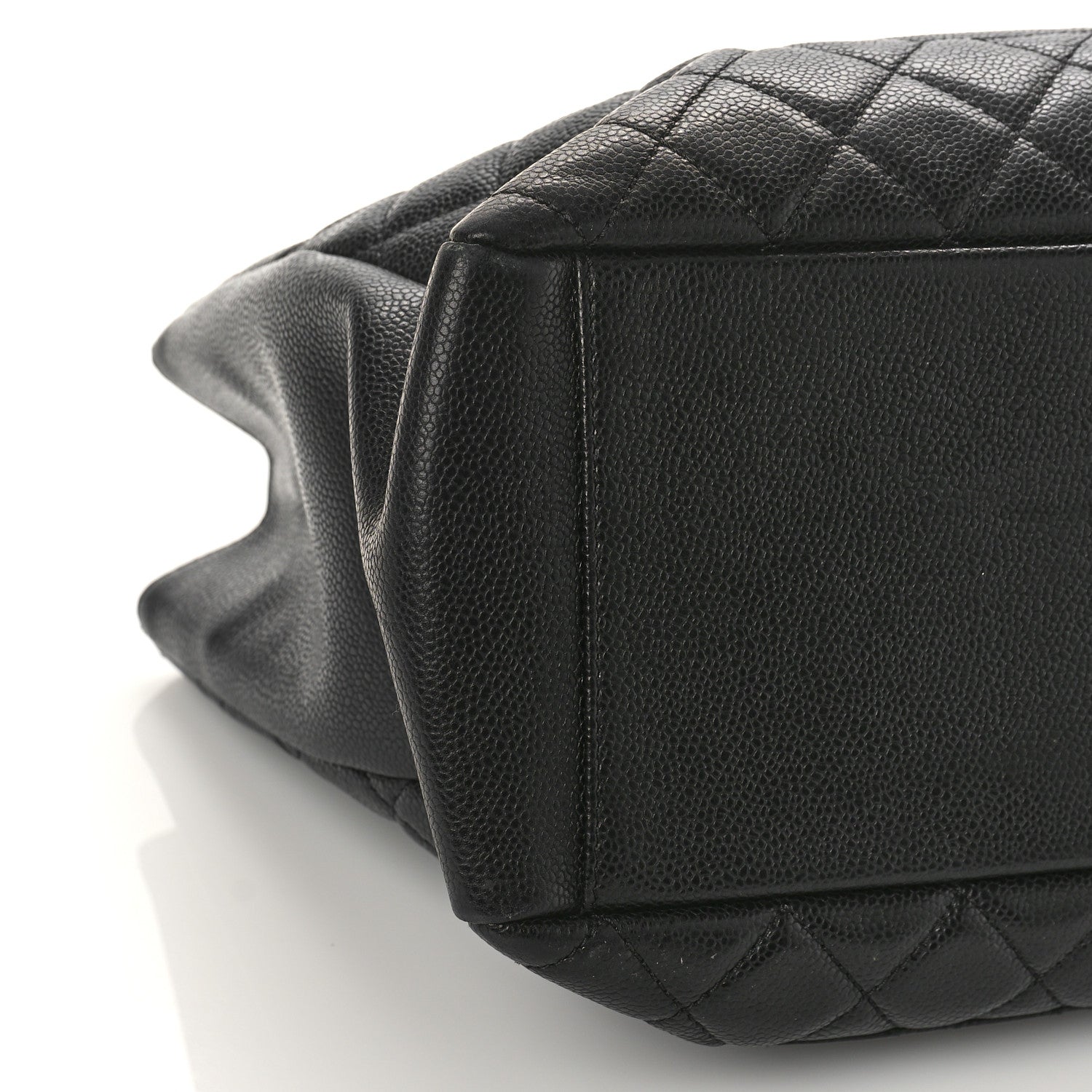 Chanel Caviar Quilted Grand Shopping Tote GST Black 9 of 11