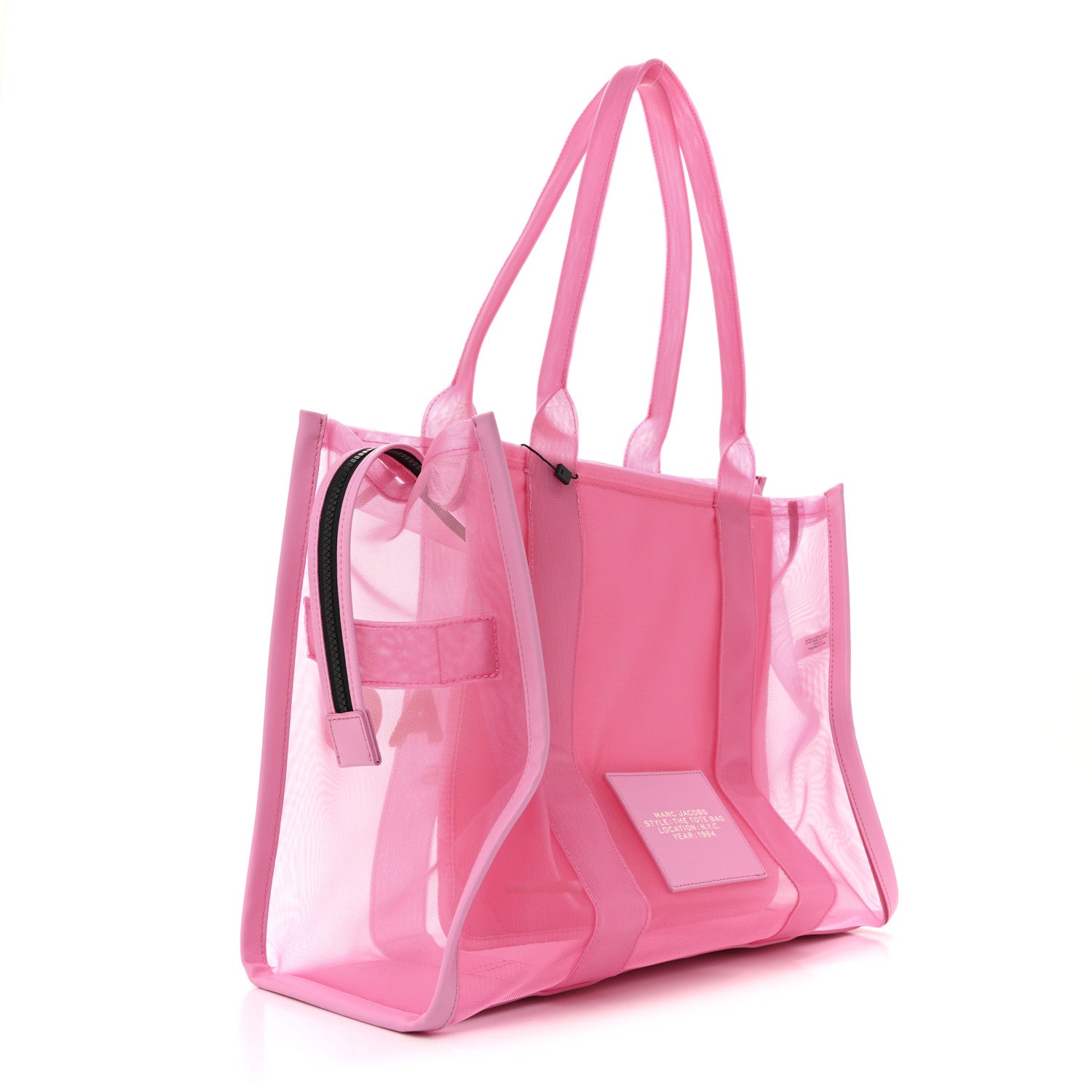 Marc Jacobs Nylon Large The Mesh Tote Bag Pink 3 of 12