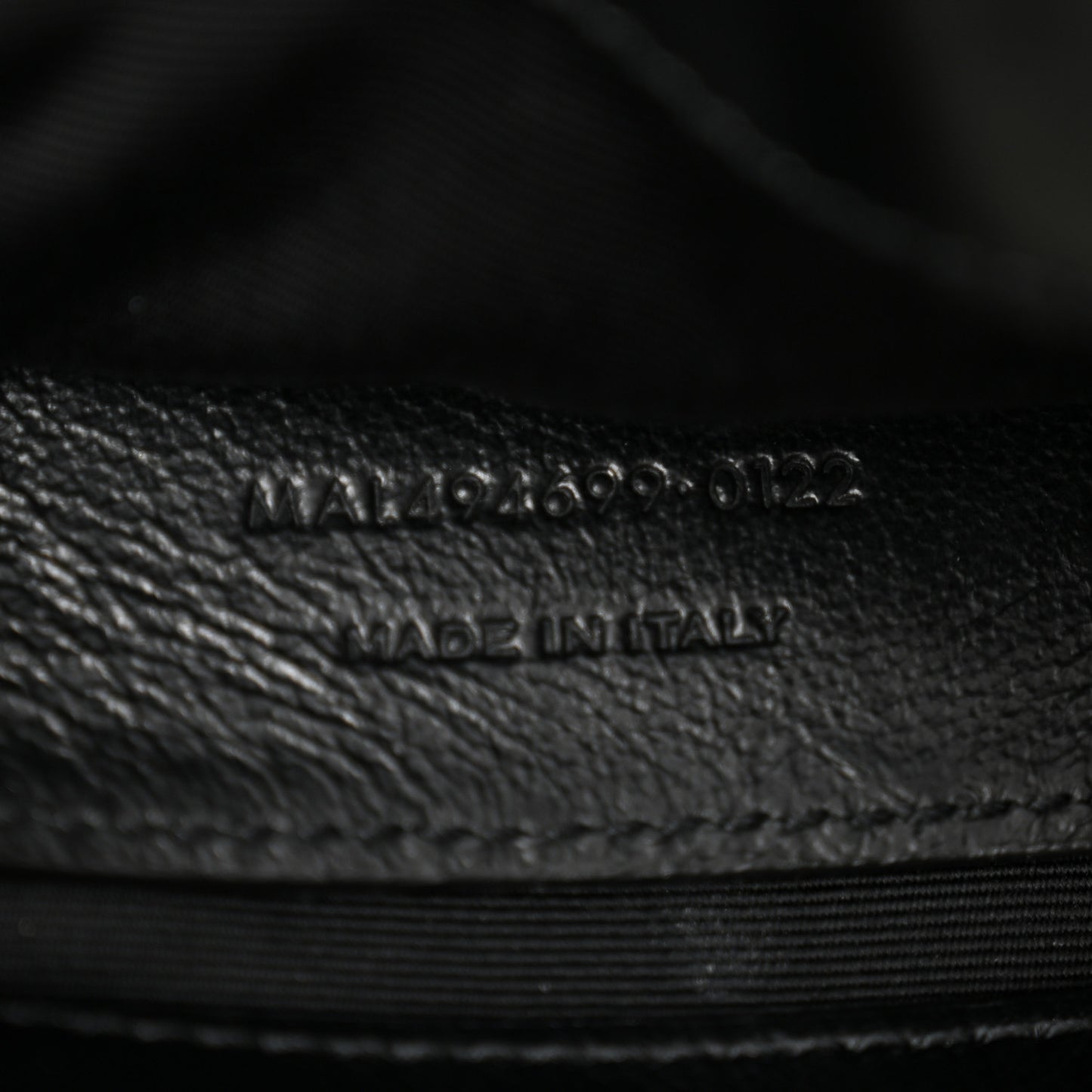 Calfskin Y Quilted Monogram Small Loulou Chain Satchel Black