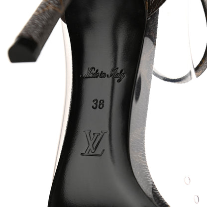Louis Vuitton Monogram PVC Cherie Pumps 38 6 of 9