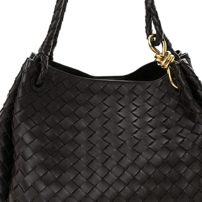 Bottega Veneta Nappa Intrecciato Large Andiamo Parachute Shoulder Bag Fondant 7 of 10