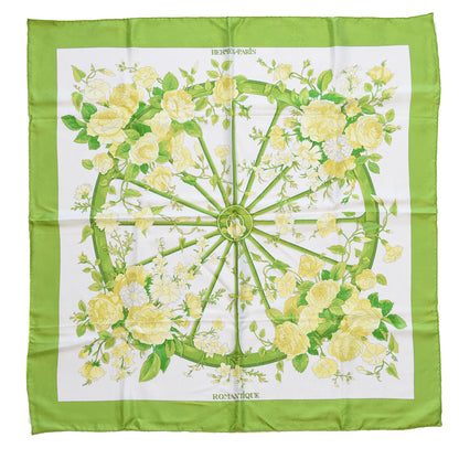 Hermes Jacquard Silk Romantique Scarf 90 1 of 6