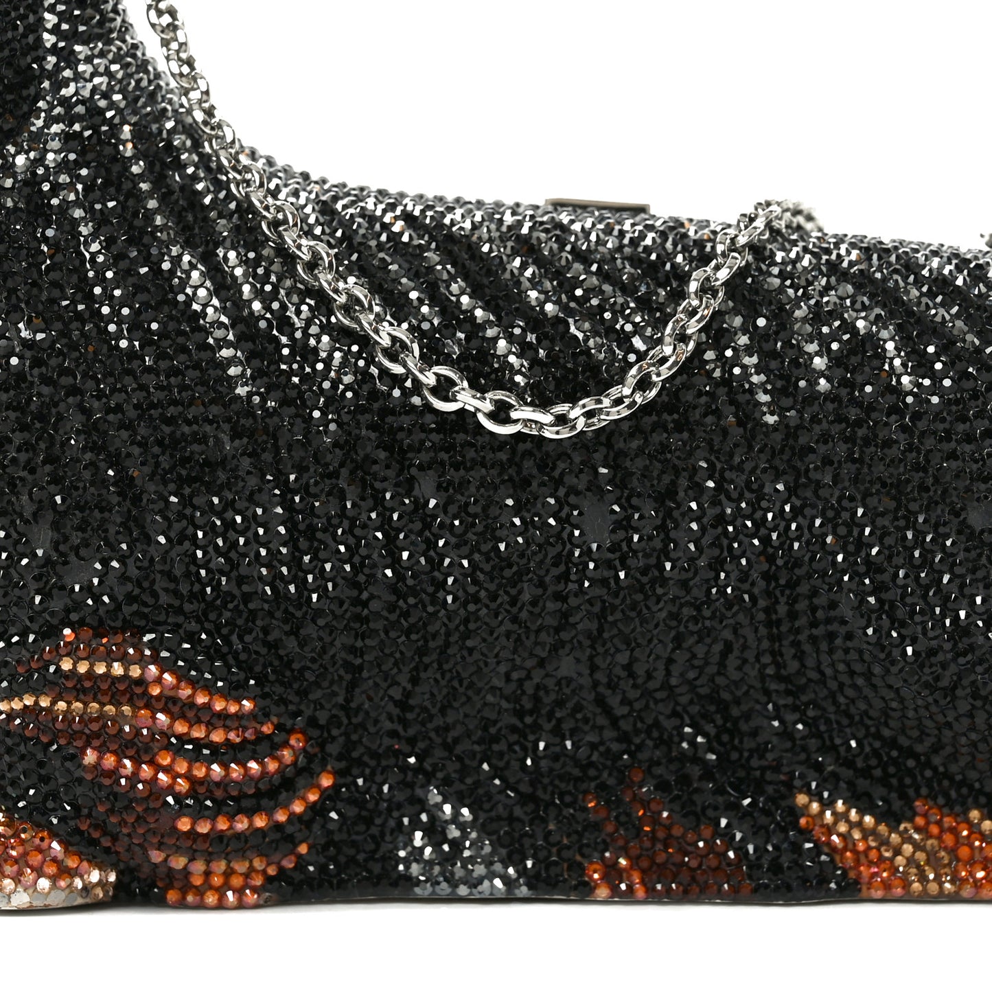 Crystal Romeo Dachshund Minaudiere Clutch