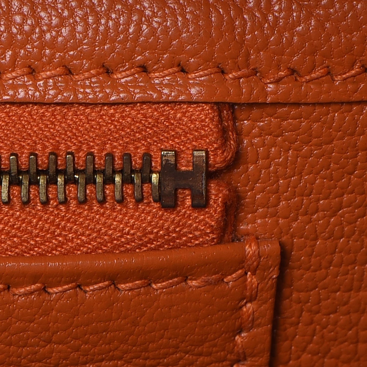 Epsom Birkin 30 Orange