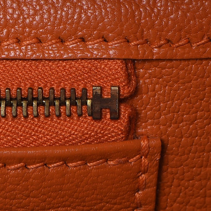 Hermes Epsom Birkin 30 Orange 32 of 36