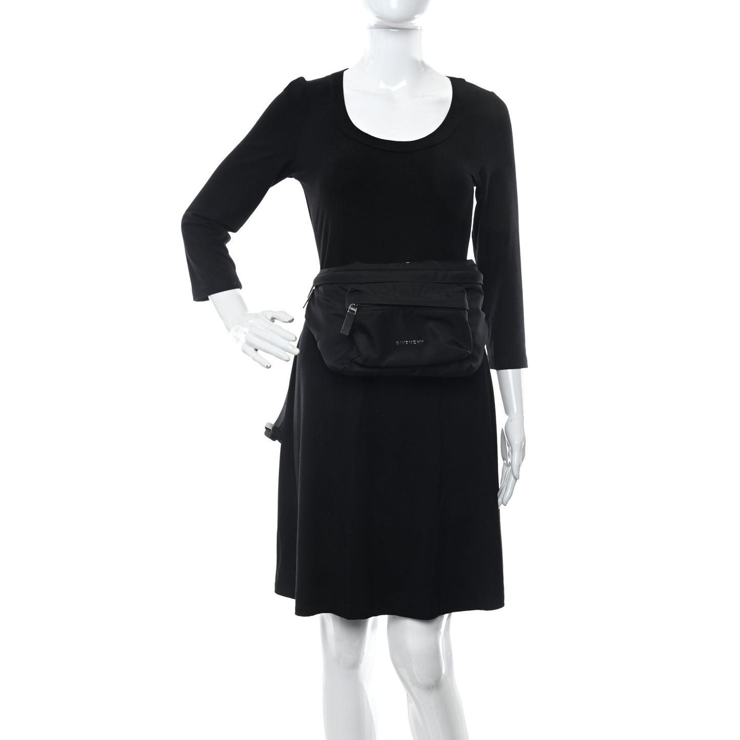 Nylon Essential U 4G Belt Bag Black