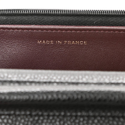 Chanel Caviar Quilted Wallet On Chain WOC Black 7 of 12