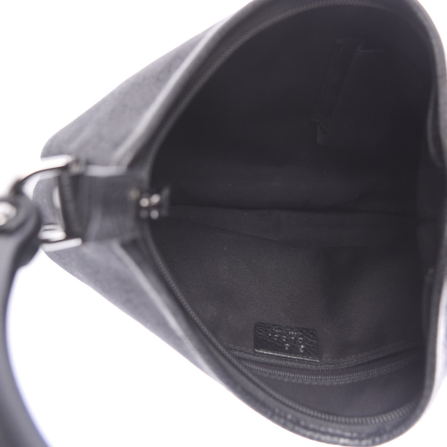 Denim Monogram Abbey D Ring Hobo Black