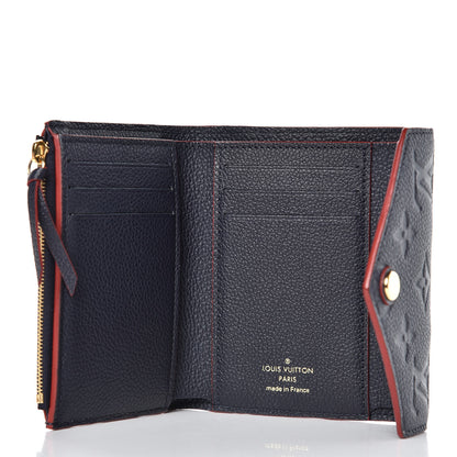 Louis Vuitton Empreinte Victorine Wallet Marine Rouge 5 of 8