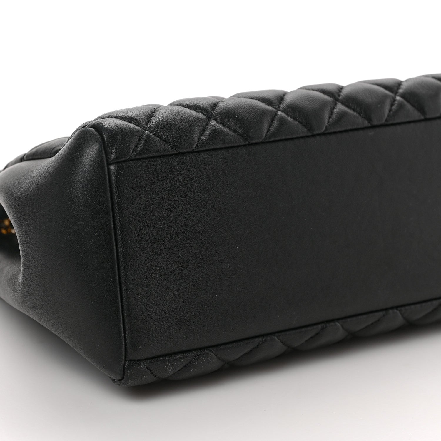 Versace Nappa Quilted Medusa Chain Shoulder Bag Black 8 of 9