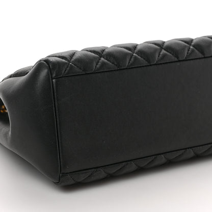 Versace Nappa Quilted Medusa Chain Shoulder Bag Black 8 of 9