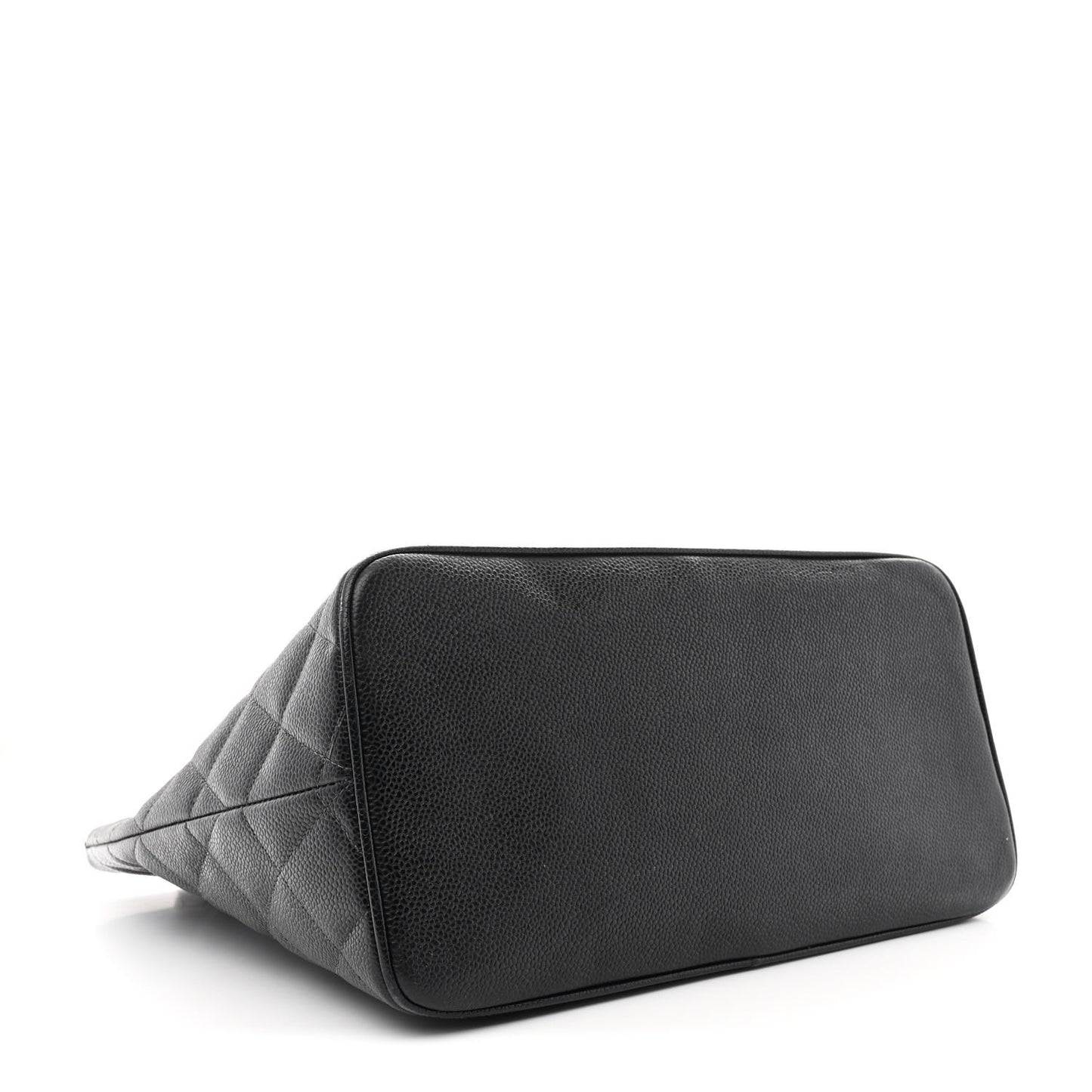 Caviar Quilted Medallion Tote Black