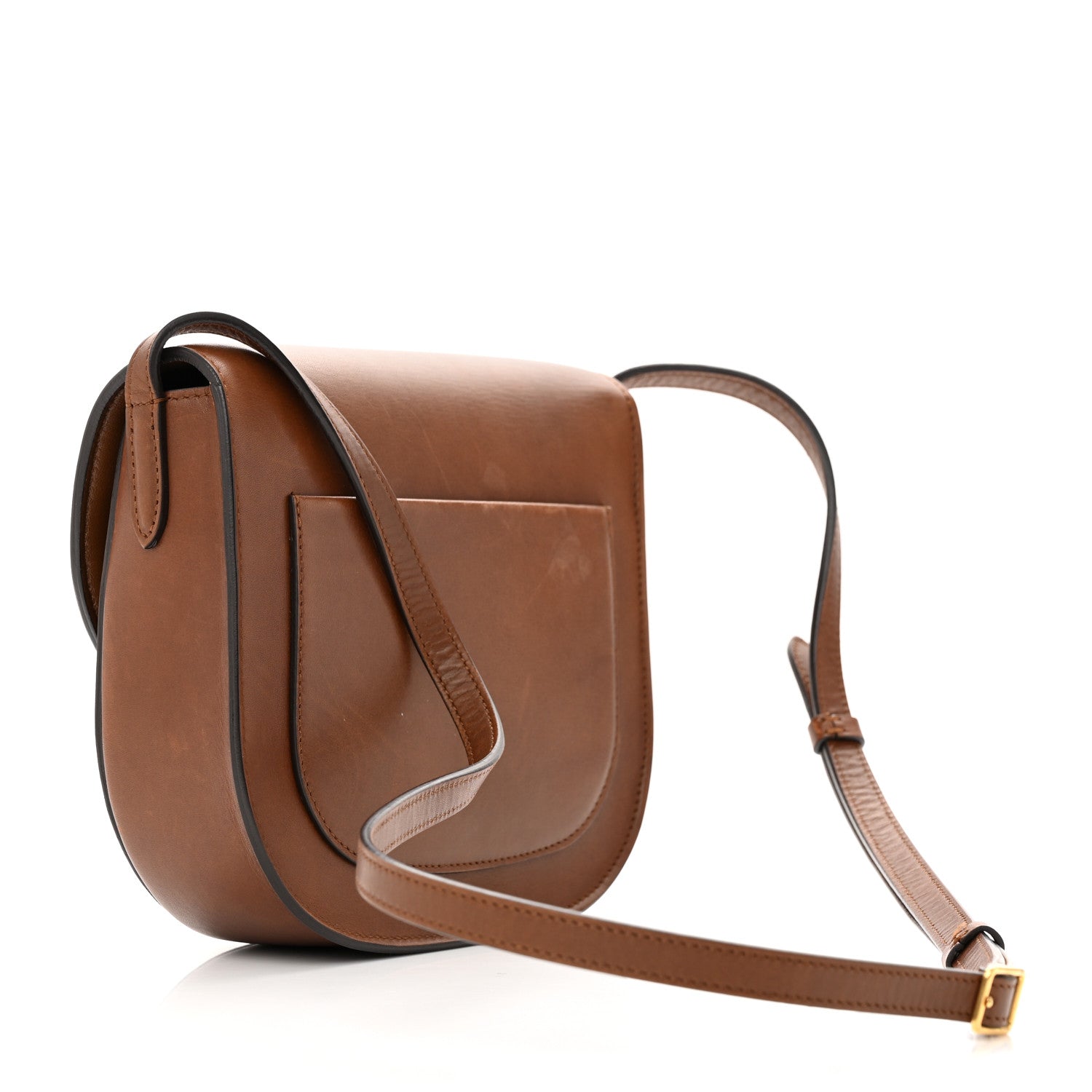 Celine Supersoft Calfskin Small Trotteur Caramel 3 of 13