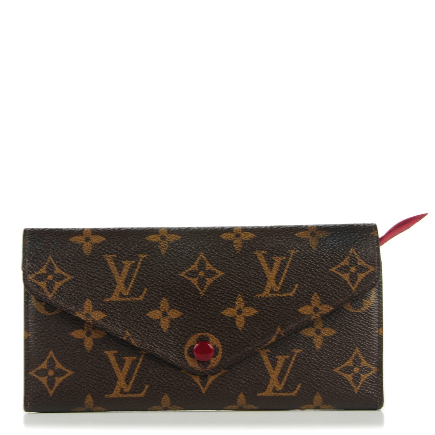 Louis Vuitton Monogram Josephine Wallet Red 1 of 7