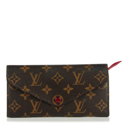 Louis Vuitton Monogram Josephine Wallet Red 1 of 7