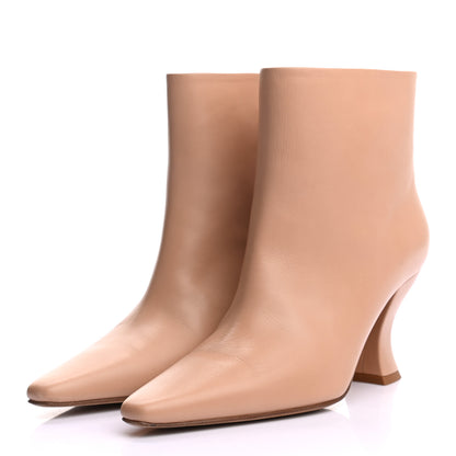 Bottega Veneta Calfskin Cloud Ankle Boots 38 Cipria 3 of 7