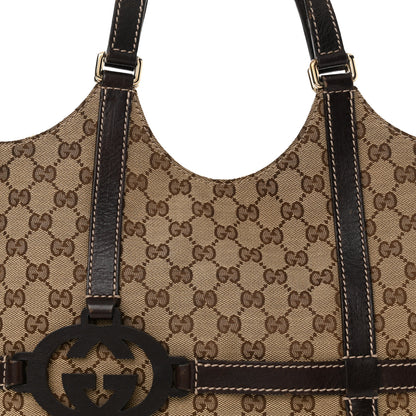 Gucci Monogram GG Royal Hobo Dark Brown 8 of 20