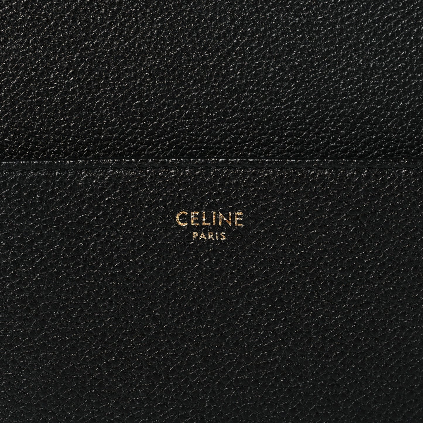 Soft Grained Calfskin Sangle Bucket Bag Black