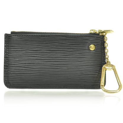 Louis Vuitton Epi Pochette Clefs Key Holder Black 3 of 5