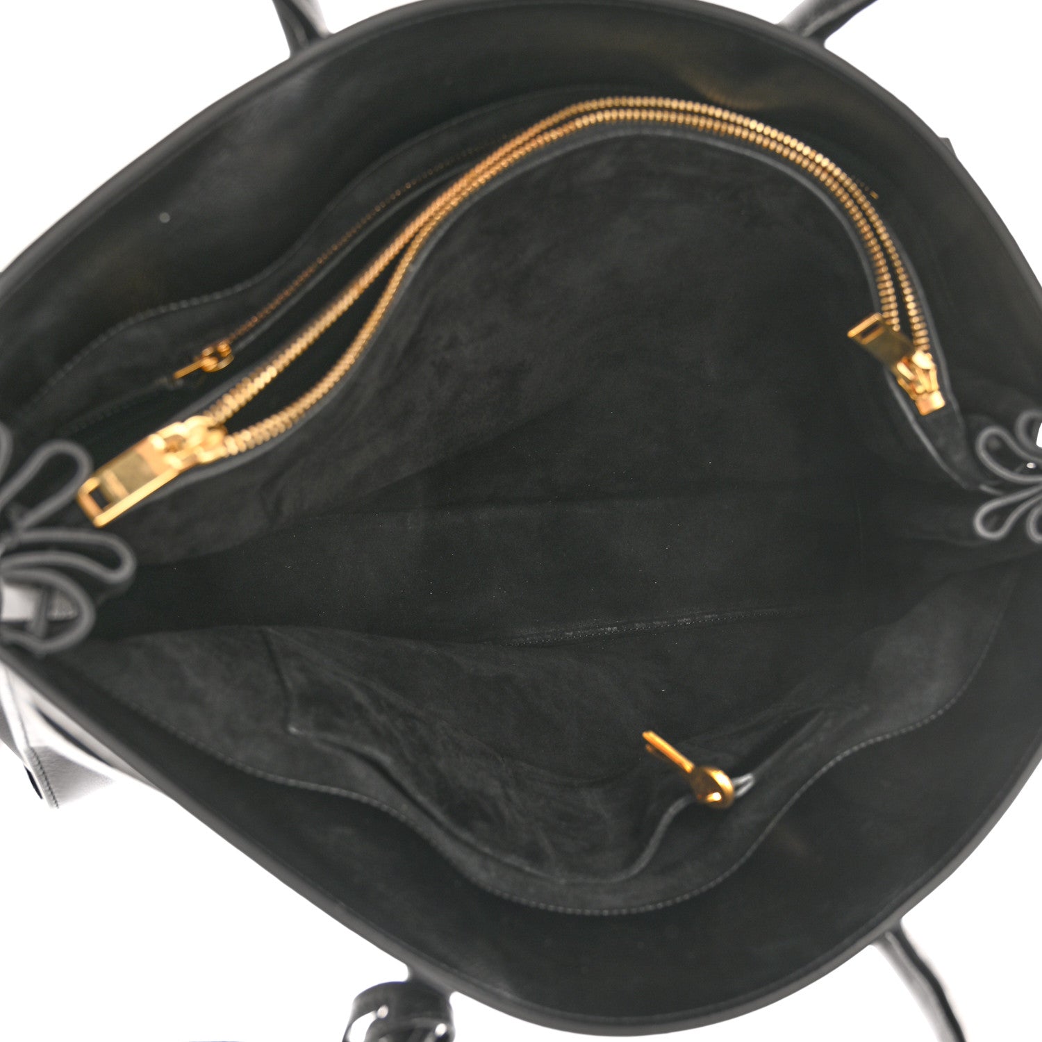 Saint Laurent Calfskin Large Sac De Jour Carryall Black 6 of 19