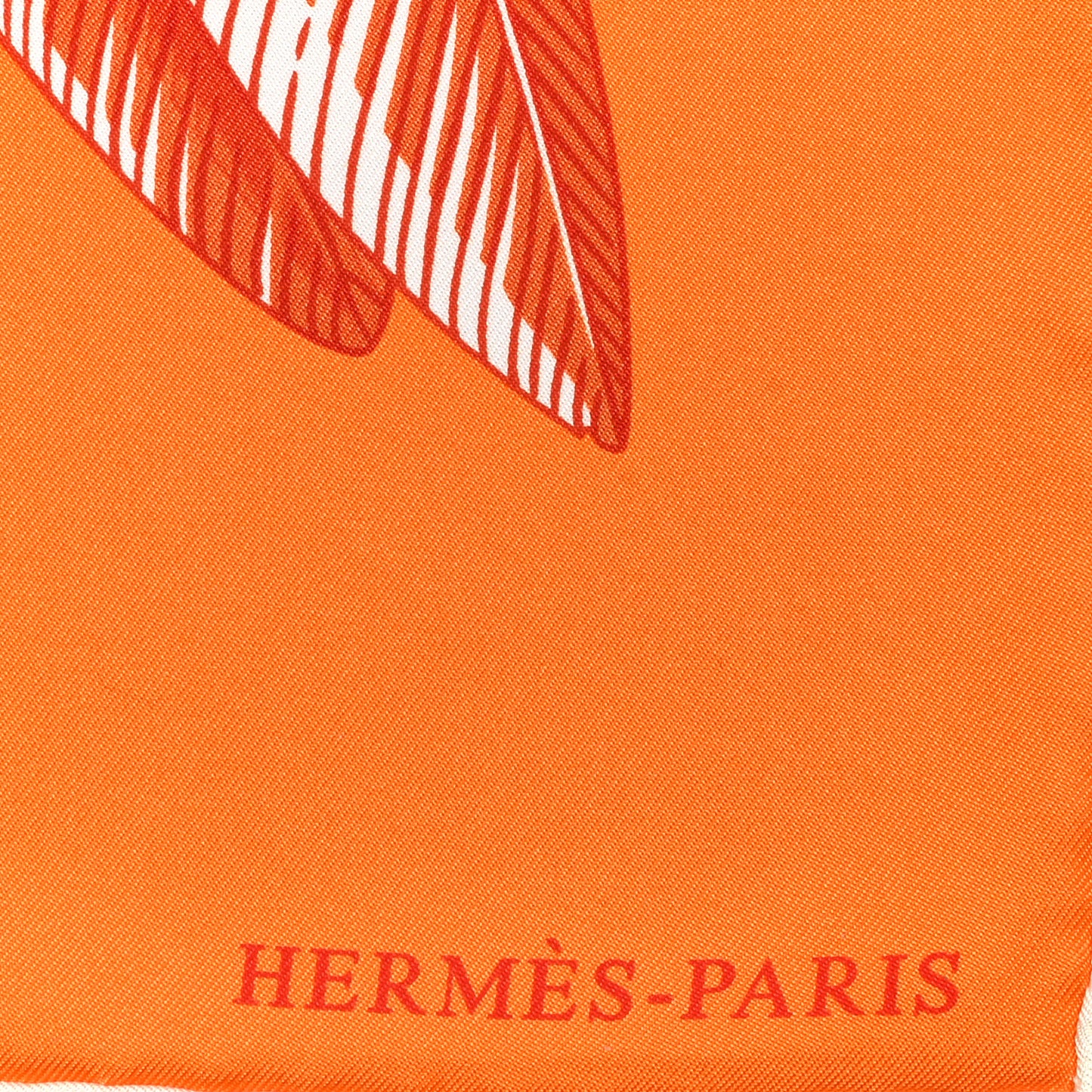 Silk Toucans De Paradis Scarf 90 Orange Marine Ciel