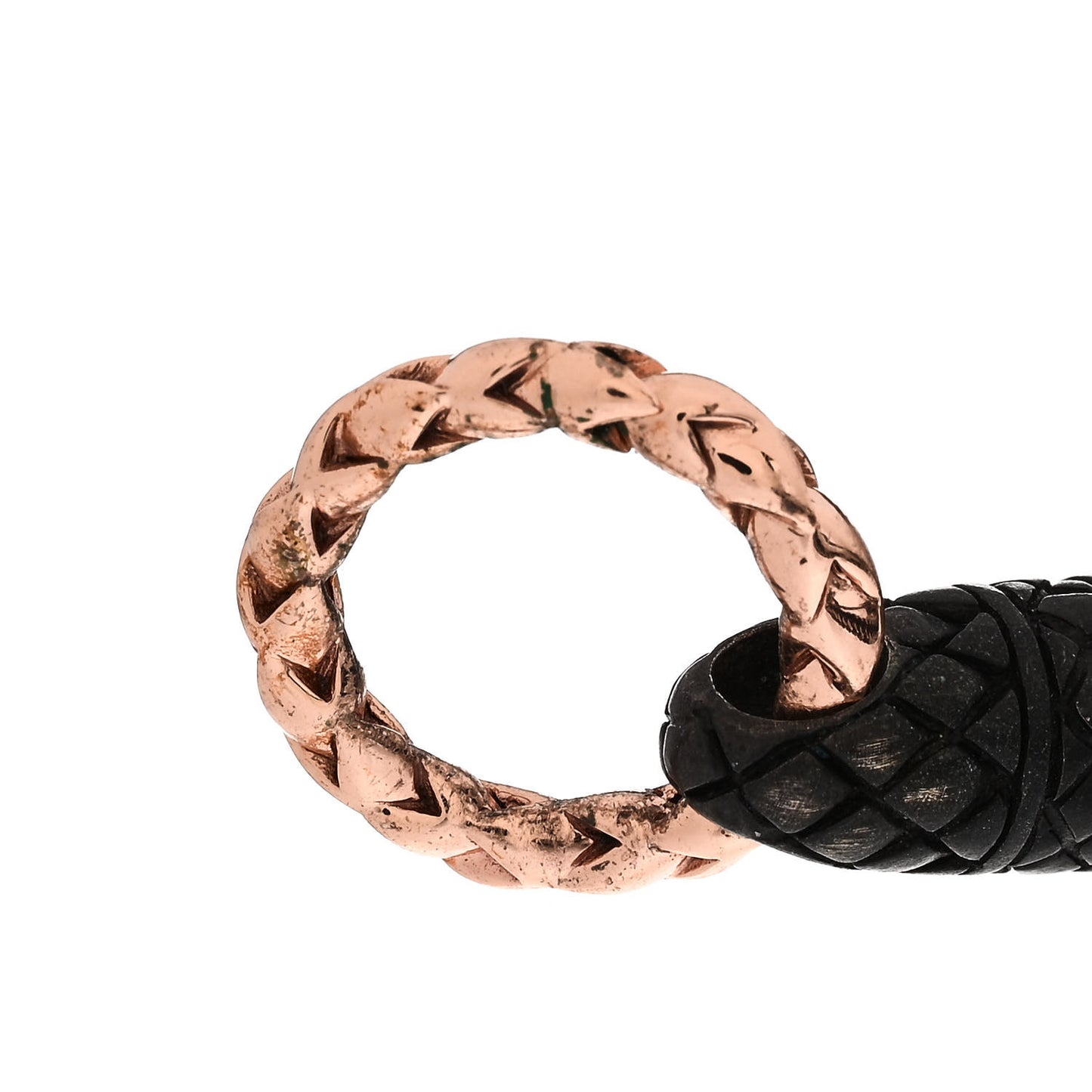 Sterling Silver Bronze Leather Naga Dragon Cord Bracelet